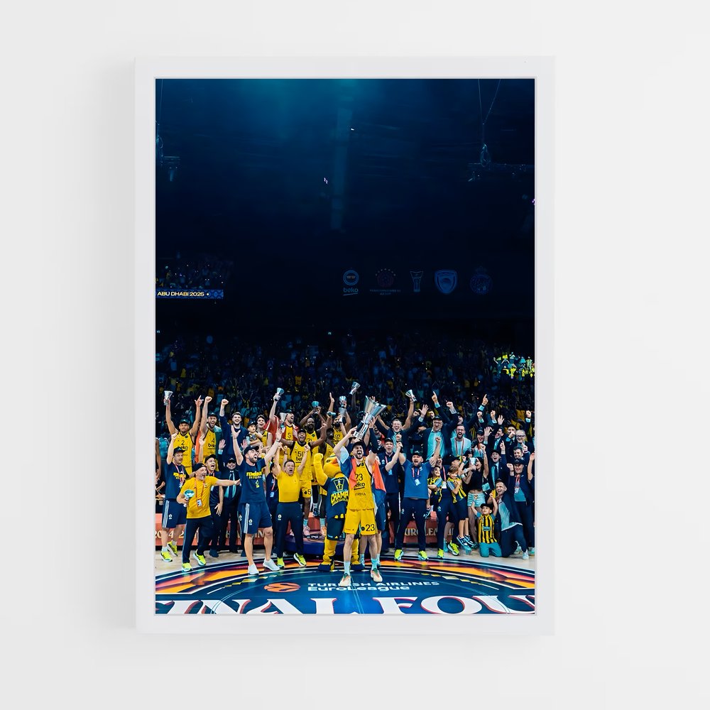 Poster Fenerbahce basketball (vue 3)